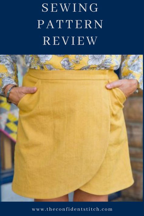 Pattern review with tips and tricks for DIY sewing the Liesl + Co City Stroll Wrap skirt . . . . . . . #DIYFashion #Fabric #ForTheLoveOfSewing #HandmadeCloset #HandmadeClothes #HomeSewn #ILoveSewing #IndiePatterns #IndieSewing #ISewMyOwnClothes #MeMadeEveryDay #ModernSewist #Seamstress #Sew #Sewing #Sewcialist #SewingPatterns #SlowFashion #WearHandmade #PatternReview #Liesl+Co #CityStrollWrapSkirt Wrap Skort Sewing Pattern, Diy Wrap Skirt Pattern, Wrap Skirt Pattern Free, Skort Sewing, Skort Sewing Pattern, Mini Skirt Sewing Pattern, Embroidery Jeans Diy, Wrap Skirt Pattern, Skirt Pattern Free