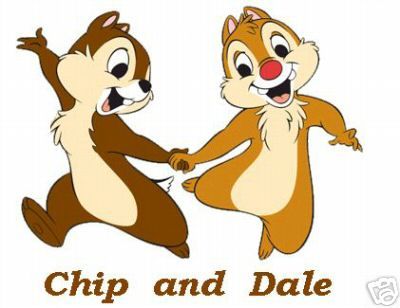 Chip and Dale are two cartoon chipmunks created by the Walt Disney Company. Kalle Anka, Old School Cartoons, Images Disney, Mickey Mouse Birthday Party, Morning Cartoon, Classic Cartoon Characters, Chip And Dale, Saturday Morning Cartoons, Favorite Cartoon Character