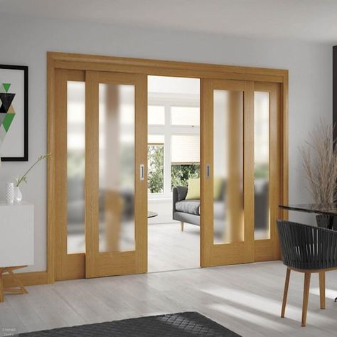 Upgrade Your Living Space With Sliding Doors | Internal Doors Blog Dividing Rooms, Sliding Door Room Dividers, Sliding Doors Internal, Space Saving Doors, Sliding French Doors, Internal Sliding Doors, Door Room, Glazed Doors, Room Divider Doors