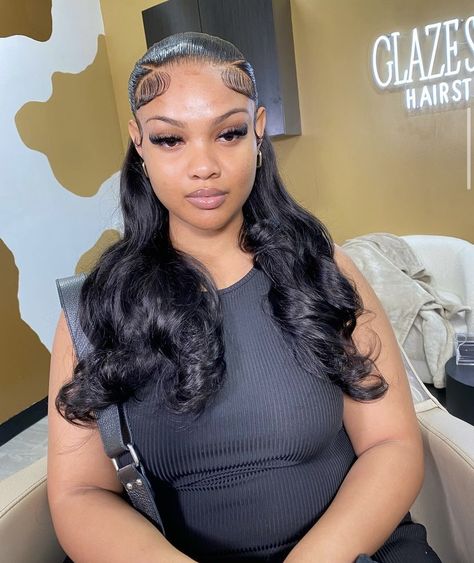 Half Up Half Down Lace, Lace Front Styles, Frontal Styles, Hair Slick, Sleek Ponytail Hairstyles, Frontal Wig Hairstyles, Black Ponytail Hairstyles, Quick Weave Hairstyles, Frontal Hairstyles