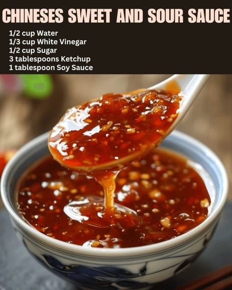 Chineses Sweet and Sour Sauce is an easy and quick healthy All Recipes keto dinner ideas recipes that you can cook if you like . In Tasty Recipes blog we got Sweet Sour Sauce Chinese, Simple Sweet And Sour Sauce, Easy Sweet Sour Sauce, Recipes With Sweet Soy Sauce, Asian Sweet And Sour Sauce, Sweet & Sour Sauce, Asian Sauce For Pork, Sweet And Tangy Sauce, Recipe For Sweet And Sour Sauce