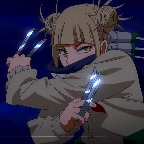 Toga Pfp, Toga Himiko Banner Gif, Himiko Toga Gif Icon, Strong Female Anime Characters, Toga Himiko With Knife, Mha Fanart Toga, Toga Himiko Crazy, Scary Animals, Anime Villians