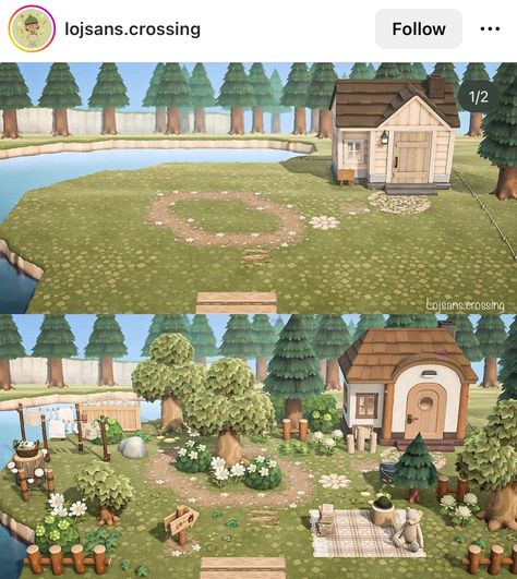 Cottagecore Animal Crossing, Acnh Cottagecore, Forest Core, Animal Crossing Memes, Animal Crossing Guide, Animal Crossing Wild World, City Folk, Island Theme, Theme Nature