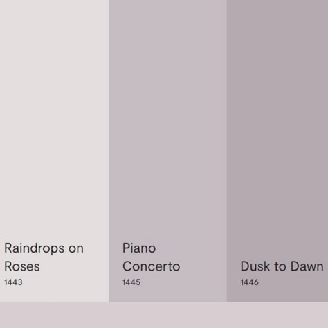 Benjamin Moore Amethyst Sky, Purple Grey Paint Color Benjamin Moore, Purple Undertone Grey Paint, Light Purple Grey Paint, Gray Lilac Paint, Benjamin Moore Lilac Paint Colors, White Lavender Paint Color, White Paint With Purple Undertones, Lavendar Bedrooms Farmhouse