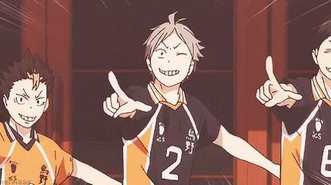 Karasuno Haikyuu GIF - Karasuno Haikyuu - Discover & Share GIFs Haikyuu Gif, Japanese Gif, Sugawara Koushi, Haruichi Furudate, Birthday Gifts For Boyfriend Diy, Banner Gif, Haikyuu Characters, Japanese Manga Series, Haikyuu Anime