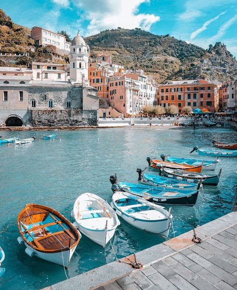 Beautiful Italy 🇮🇹 on Instagram: “Vernazza, Italy 📸 @anibal.campos #vernazza #italy” Vernazza Italy, Destination Voyage, Dream Travel Destinations, Future Travel, Beautiful Places To Travel, Travel Goals, Wanderlust Travel, Travel Inspo, Travel Aesthetic