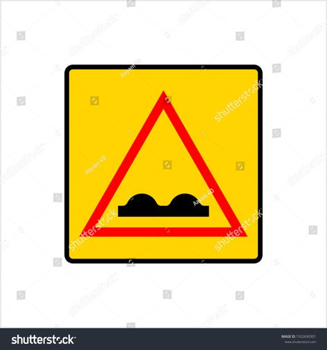 Speed Breaker Sign, Bump Ahead Warning Sign Vector Art Illustration #Ad , #spon, #Sign#Bump#Speed#Breaker Bump Ahead, Sign Image, Speed Bump, Warning Sign, Fitness Inspiration Quotes, Vector Art Illustration, Road Signs, Inspiration Quotes, Warning Signs