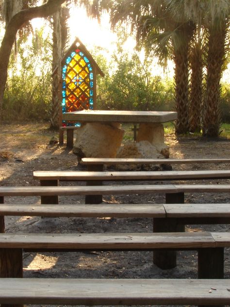 Outdoor Chapel | Dayspring Episcopal Conference Center Backyard Chapel, Outdoor Worship, Outdoor Chapel, Spiritual Places, Prayer Garden, Cabin Retreat, Church Office, Soul Care, Rustic Modern Wedding