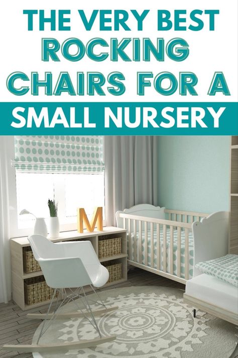 If you only have a small nursery but would like a rocking chair to feed your baby in then check out this selection of rocking chairs for small nurseries. We’ve also included gliders for nursing chairs as they can work well in a small space too. Small Space Rocking Chair, Simple Rocking Chair, Small Nursery Decor, Best Nursing Chair, Small Space Baby, Baby Glider, Nursery Recliner, Small Room Nursery, Small Recliners