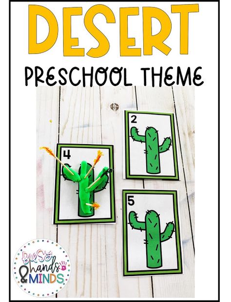 Desert Preschool Theme Desert Math Activities Preschool, Desert Art Preschool, Desert Activities For Kids, Desert Preschool Activities, Desert Preschool, Desert Craft, Orange Classroom, Rainforest Room, Desert Activities