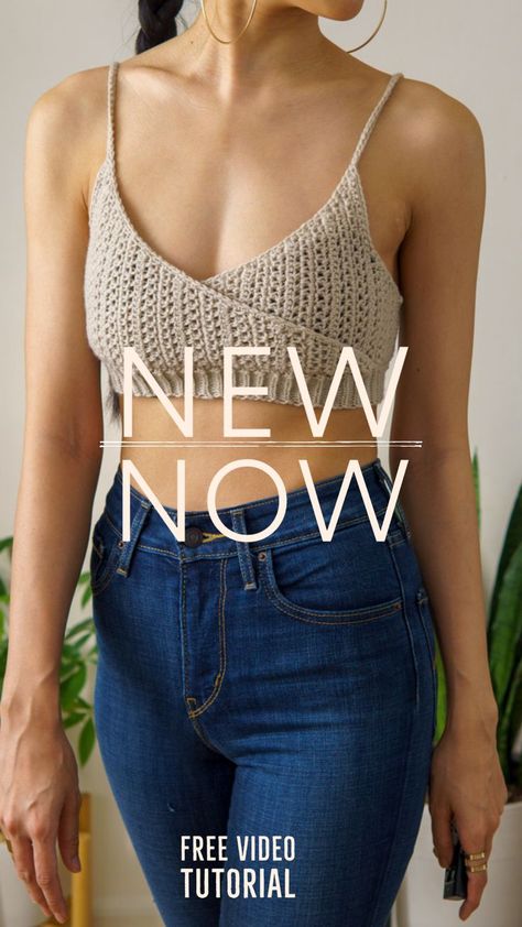 Halter Top Pattern Free, Crochet Wrap Top Pattern, Crochet Summer Top Pattern, Crochet Wrap Top, Wrap Top Pattern, Crochet Halter Top Pattern, Summer Top Pattern, Crochet Patterns Free Beginner, Crochet Crop Top Pattern