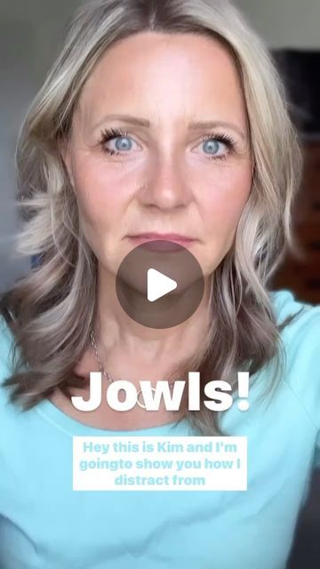 Makeup For Jowls, Tighten Jowls Sagging Skin, How To Contour Jowls, How To Hide Jowls With Makeup, Contour Jowls, Face Contouring Fillers, Jowls Makeup, Jowls Sagging, Contour And Concealer