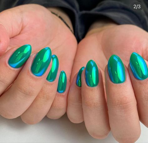 Light Blue Chrome Nails, Summer Chrome Nails, Light Blue Chrome, College Nails, Chrome Nail Designs, Blue Chrome Nails, Nail Designs For Summer, Poolside Party, Blue Chrome