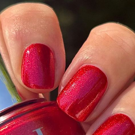 Michelle on Instagram: "Kiss My Aries @opi (PR) I’m starting off the swatches of the new @opi Fall 2023 collection, Big Zodiac Energy, with this fiery red 🔥 It’s full of shimmer, but paints smooth and was opaque in 2 coats. I’m loving this shade anytime of year, but I could see this going well with the winter holidays too. Lovely shade, great formula ❤️ You can find this @beyondpolish, there is a link in my bio and code nailsncolour saves you an extra 10% off 🔥 #opikissmyaries #opibigzodia Opi Kiss My Aries, Opi Fall 2023 Collection, Zodiac Energy, Opi Fall, Opi Red, Opi Nail Colors, Nail Board, Opi Infinite Shine, Manicure Ideas