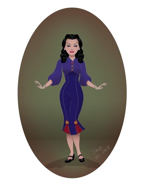 Dapper Disney, Queen Grimhilde, Disney Evil Queen, Alternative Disney Princesses, Most Popular Cartoons, Evil Disney, Alternative Disney, Disney Princess Fashion, Disney Couture