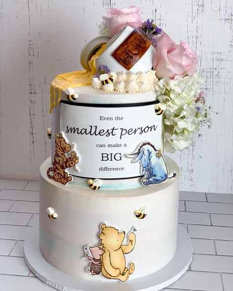 Edible Printing, Cake Inspo, Beautiful Cake, Edible Cake, Baby Shower Cake, Honey Pot, Drip Cakes, Shower Cake, Buttercream Cake