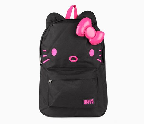 Hello Kitty 3D Backpack: Black Friends Backpack, Hello Kitty Book, Sanrio Backpack, Hello Kitty 3d, Nightmare Before Christmas Backpack, Black Hello Kitty, Hello Kitty Backpack, Kitty Backpack, Loungefly Hello Kitty