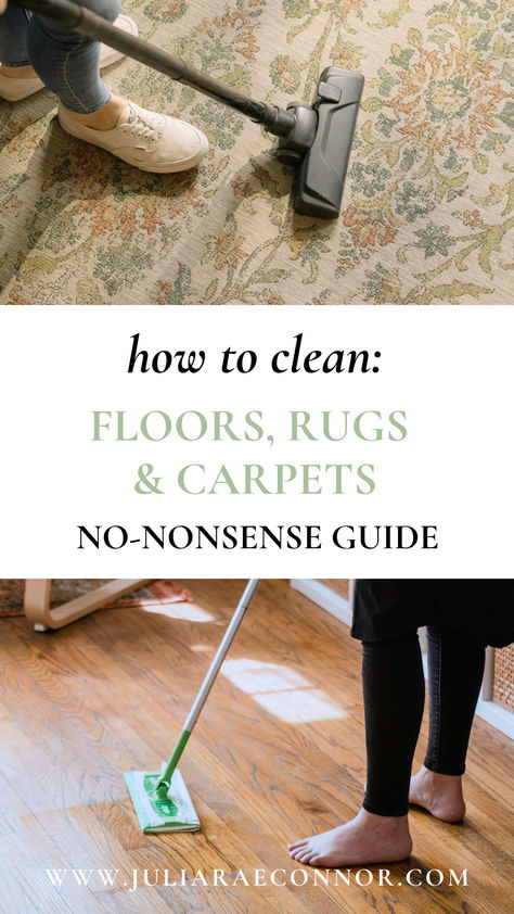 How To Clean Floors, Rugs & Carpets: The Ultimate Guide How To Clean Rugs, How To Clean Floors, Clean Carpet, Floor Types, Cleaning Organizing, How To Clean Carpet, Rugs And Carpet, Floor Cleaner, Rug Cleaning