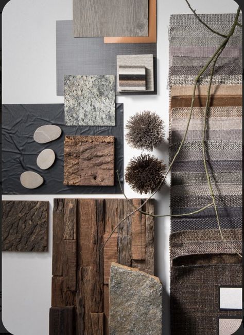 Rustic Material Board, Materials Palette, Materials Board Interior Design, Modern Appartement, Mood Board Interior, Small Living Room Ideas, Material Board, Interior Design Boards, Material Palette