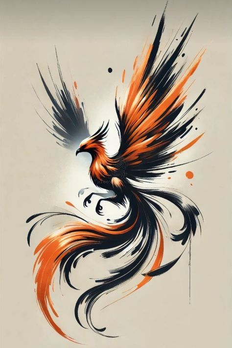 Mythical Bird Tattoo, Men’s Phoenix Tattoo, Black Phoenix Art, Phoenix Dragon Tattoo, Fenix Art, Feniks Tattoo, Chest Neck Tattoo, Tattoo Crane, Tato Phoenix