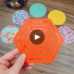 11K views · 140 reactions | How to make a patchwork hexagon with circular fabric without using a template? | How to make a patchwork hexagon with circular fabric without using a template? | By Lady Loves KnittingFacebook Printable Hexagon Template Free Pattern, How To Sew Hexagons Together, How To Make Hexagons For Quilting, How To Finish A Hexagon Quilt, Fabric Hexagon Projects, Couture, Fabric