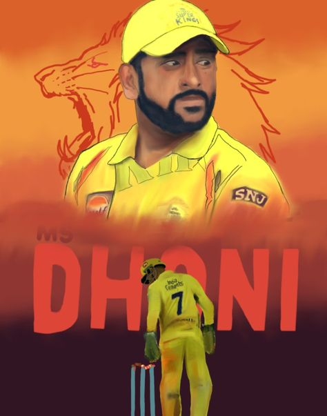 Digital portrait of none other than Captain Cool MS Dhoni 🏏🧢🇮🇳


I've used Ibis paint x for drawing this digital portrait.
Hope uh like it~~💜


Do like n share!!❣️
nd subscribe for more such arts~😉🎨🖌️

~Follow me on~
DeviantArt:
https://www.deviantart.com/pastelperk Live Cricket Tv, Dhoni 7, Cricket Tv, Funny Animal Images, Cricket Quotes, Cricket Poster, Ms Dhoni Wallpapers, Dhoni Photos, Ms Dhoni Photos