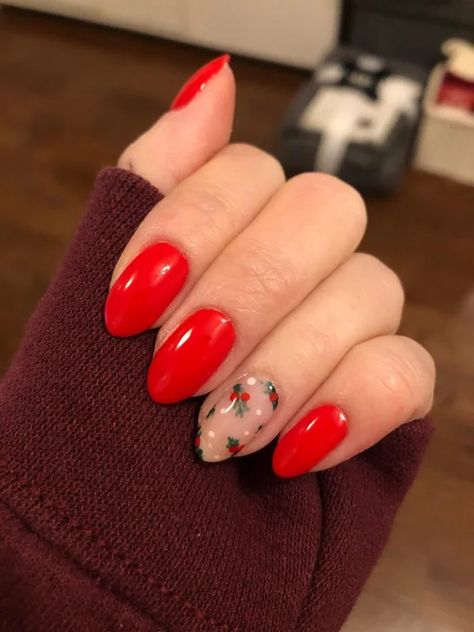 reddit: the front page of the internet Nail Art Noel, Red Christmas Nails, October Nails, Nagel Tips, Christmas Nails Easy, Christmas Gel Nails, Cute Gel Nails, Thanksgiving Nails, Festival Nails