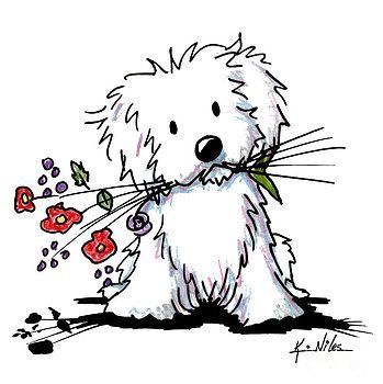 Arte Doodle, 강아지 그림, Art And Illustration, Dog Drawing, Dog Paintings, Doodle Drawings, Maltese, Dog Art, Doodle Art