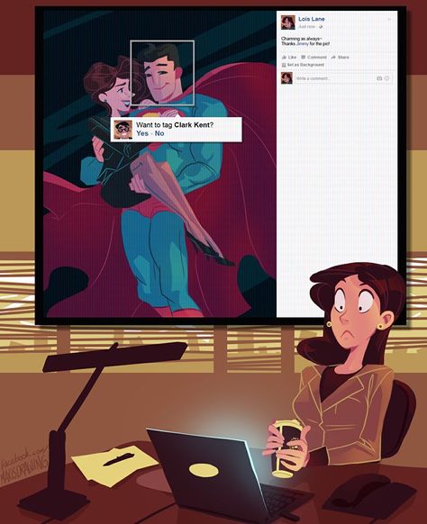 "Want to tag Clark Kent" Tomer Hanuka, Otto Schmidt, Mike Mignola, Arthur Rackham, Lois Lane, Dc Memes, Black Canary, Marvel Girls, Ms Marvel