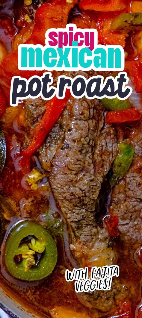 Mexican Roast Instant Pot, Guajillo Chile Pot Roast Pioneer Woman, Spicy Pot Roast Crock Pot Recipes, Pork Roast Crock Pot Recipes Slow Cooker Mexican, Pot Roast Mexican Style, Rump Roast Mexican Recipes, Mexican Chuck Roast Recipes Instant Pot, Guajillo Chile Pot Roast, Recipes With Pot Roast Meat