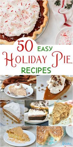 Winter Pies Recipes, Christmas Dessert Recipes Pie, Christmas Pies Recipes Holidays, Christmas Pie Ideas, Easy Christmas Pies, Christmas Dessert Pie, Pies For Christmas, Winter Pies, Easy Holiday Pies