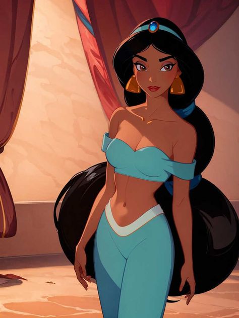 Jasmine Art Disney, Aladin Jasmine Wallpaper, Aladin And Jasmine Wallpaper, Jasmine Tattoo Princess, Princesse Jasmine Disney, Jasmine Princess Wallpaper, Jasmine Aesthetic Princess, Jasmin Disney Princess, Jasmine Disney Aesthetic