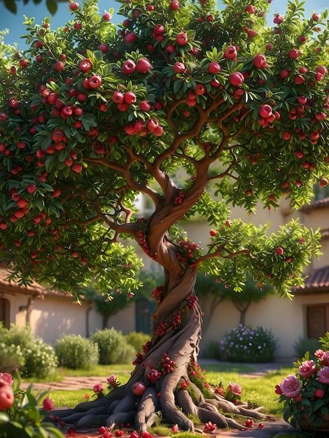 Fardinsikder397 | Freepik Pomegranate Tree, Pomegranate, Graphic Resources, Quick Saves