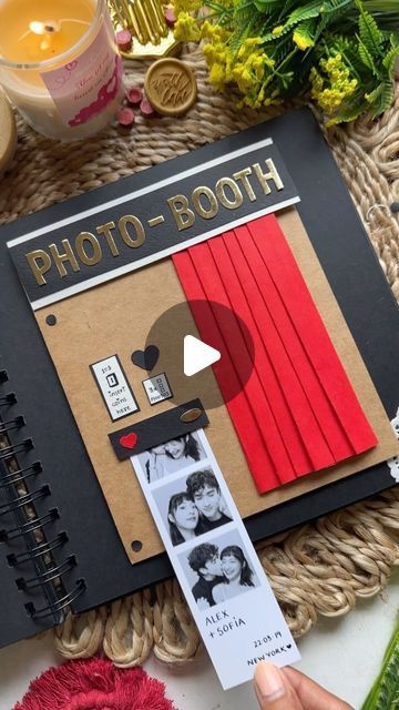 117K views · 7.7K likes | QuinnsArte by Quinal Malara on Instagram: "Scrapbook Page idea 3/30♥️ Order Now✨" Instagram Scrapbook, Boyfriend Scrapbook, Romantic Scrapbook, Couple Scrapbook, Anniversary Scrapbook, Diy Photo Book, Travel Journal Scrapbook, Book Crafts Diy, Personalised Gifts Diy