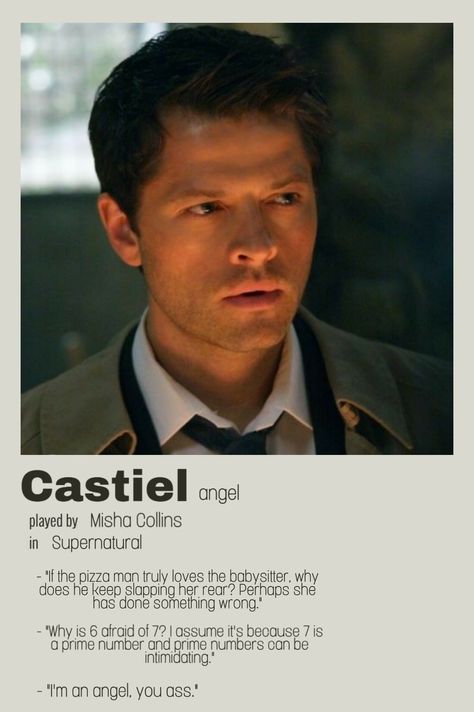 Supernatural Movie, Supernatural Impala, Supernatural Poster, Castiel Supernatural, Character Poster, Supernatural Fan Art, Supernatural Wallpaper, Supernatural Art, Supernatural Pictures