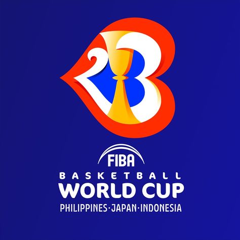 Striking new logo unveiled for FIBA Basketball World Cup 2023 - FIBA Basketball World Cup 2023 - FIBA.basketball Logo Meaning, World Cup Logo, 2023 Logo, Fiba Basketball, Logos Meaning, First World Cup, Logo Basketball, World Cup 2023, Basketball Posters