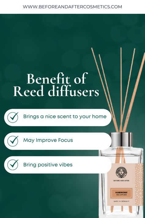 When in doubt. When days are heavy. 👉🏻 If you are very much particular with smoke, reed diffusers may be a very good alternative as it is one of the simplest home fragrances. 👉🏻 It doesn’t need a flame to work, no aerosols, and requires no power to work. 👉🏻 Simply place the reeds in the fragrance and you are good to go. 👉🏻 What else? reed diffusers leave no residue so you can leave them to diffuse scent and not worry about anything. Contents Ideas, Insta Reels, Reels Ideas, Eco Friendly Beauty, Deco Chic, Reed Diffusers, Improve Focus, Skincare Tips, Beauty Ideas