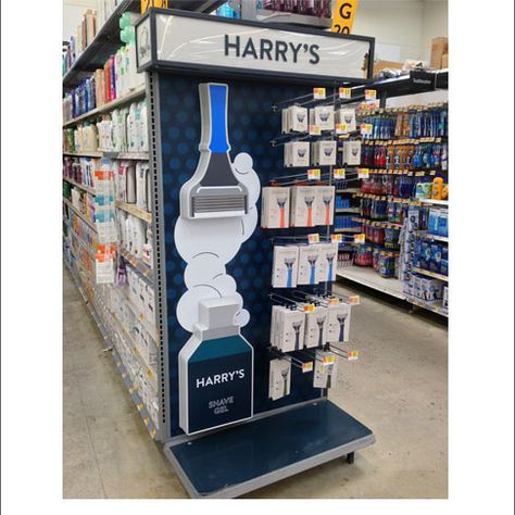 Retail End Cap Display, End Caps Display, End Cap Display, Interactive Retail, Guitar Display, Shelf Units, Dollar Shave Club, Point Of Sale Display, Cap Display