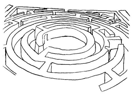 gameplay:garden maze, first sketch Maze Drawing Illustration, Labyrinth Sketch, Maze Illustration, Monsters Drawings, Maze Drawing, Garden Maze, Cute Monsters Drawings, Maze Design, First Sketch