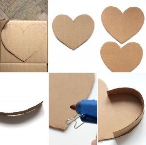 Cardboard Hearts, Heart Pinata, Poofy Dresses, Brooklyn Bride, Post Its, Modern Wedding, Post It, Wedding Blog, Ideas Para