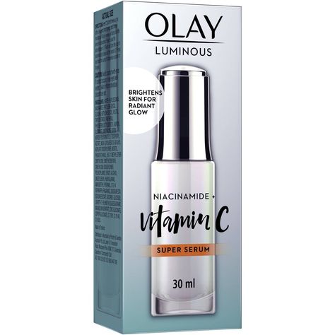 Olay Vitamin C, Brightening Skincare, Antiaging Skincare Routine, The Ordinary Hyaluronic Acid, Essence Water, Buy Skincare, Hyaluronic Serum, Online Supermarket, Vitamin C Serum