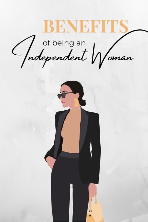 Empower yourself! Discover the endless advantages of being an independent woman. From financial freedom to decision-making prowess, self-confidence to personal growth - the benefits are vast and empowering. Dive deep into learning about these benefits with us, and let's transform ourselves into strong, self-reliant women. Because independence isn't just about doing things alone, it's about being capable, strong, and ready for any challenge. #independentwomen #women #womensupportingwomen Being An Independent Woman, Doing Things Alone, Self Dependent, Independent Girls, Life Satisfaction, Independent Woman, Emotional Awareness, Emotional Resilience, Independent Women Quotes