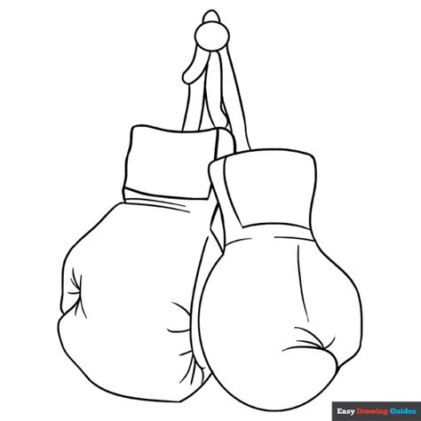 Free Boxing Gloves Coloring Page for Kids Boxing Gloves Drawing, Gloves Drawing, American History Homeschool, Easy Drawing Guides, Sports Coloring Pages, Free Printable Coloring Sheets, Drawing Guides, Kids Print, Printable Coloring Sheets