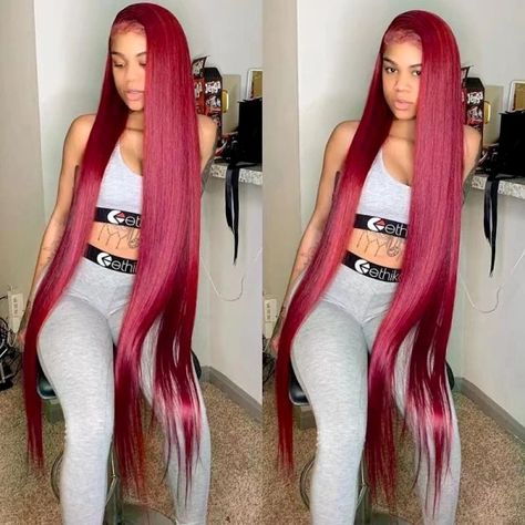 Just found this amazing item on AliExpress. Check it out! $42.64 58％ Off | 30 36 Inch Burgundy 13x6 Hd Lace Frontal Human Hair Wig On Sale Bone Straight Lace Front 99J Colored Human Hair Wigs For Women Burgundy Lace Front Wig, Smell Hair, Hair Colorful, Curly Hair Wig, Red Wigs, Colored Wigs, Straight Lace Front Wigs, Burgundy Lace, Frontal Wig