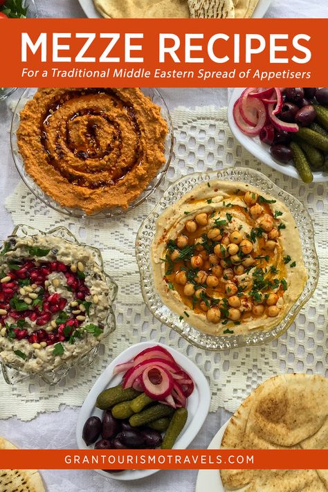 Middle East Appetizers, East Appetizers, Mezze Recipes, Montenegro Kotor, Portugal Wine, Italian Lakes, Main Courses, Middle Eastern Recipes, Middle Eastern