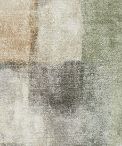 Rimoldi Painterly Tufted Rug, Large 160x230cm, Soft Grey & Green | MADE.com Garden Simple Ideas, Urban Wall Decor, Rustic Interior Design, Sage Green Living Room, Urban Wall, Interior Design Rugs, Carpet Texture, Vintage Interior Design