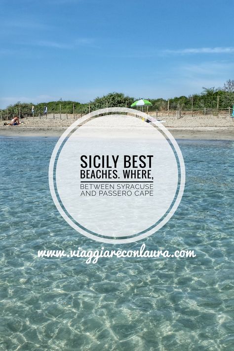 Sicilian Beaches, Syracuse Sicily, Sicily Travel, Lido Beach, Famous Beaches, Sea Colour, Come With Me, Free Beach, Best Beaches