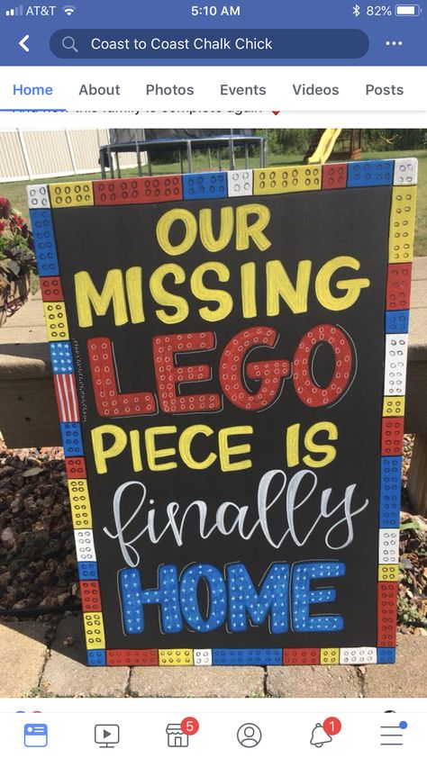 Perfect. Missing LEGO piece Homecoming sign Welcome Home Son, Deployment Homecoming Signs, Missionary Homecoming, Welcome Home Military Signs, Military Welcome Home Signs, Military Homecoming Signs, Military Welcome Home, Deployment Homecoming, Homecoming Signs