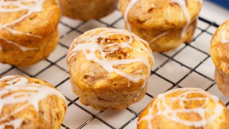 Cinnamon Cottage Cheese Muffin No Knead Cheese Bread, Cottage Cheese Muffins, Muffin Recipes Cinnamon, East Coast Kitchen, Cheese Muffin, Gluten Free Party Food, Banana Zucchini Muffins, Coast Kitchen, Baking Healthy