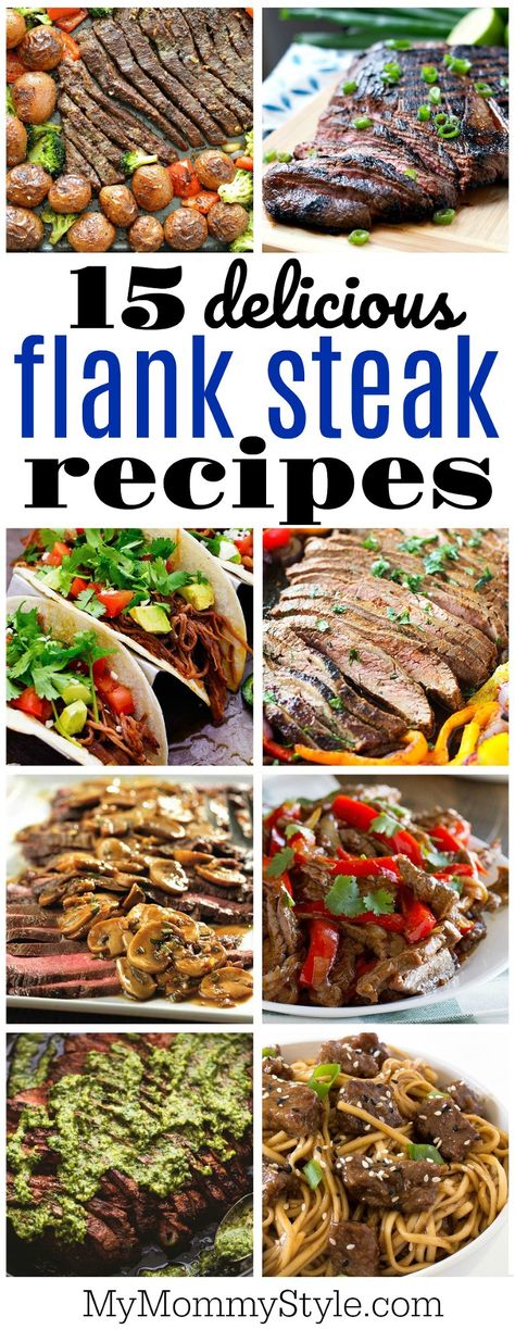 15 delicious flank steak recipes Crockpot Flank Steak Recipes, Best Flank Steak, Hospitality Meals, Slow Cooker Flank Steak, Balsamic Flank Steak, Cooking Zoodles, Slow Cooker Korean Beef, Steak With Chimichurri Sauce, Recipes Zucchini